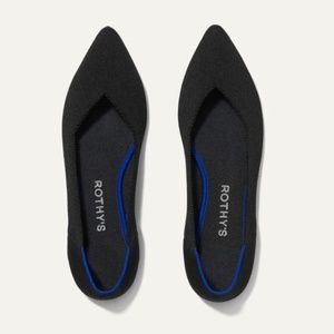 Rothy's The Point in Black Solid